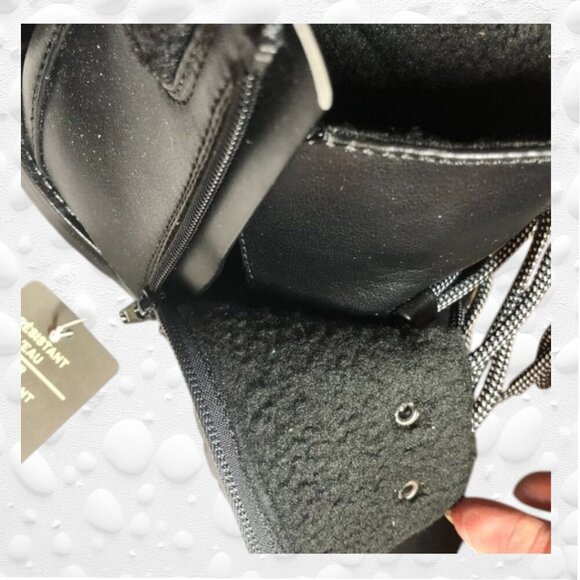 Penningtons A - MTL 1980 Winter Black Short Combat Style Boot NWOT SIZE 8W - Picture 4 of 8